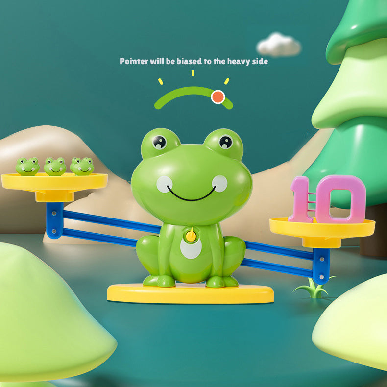 Montessori Frog Math Scale For Baby