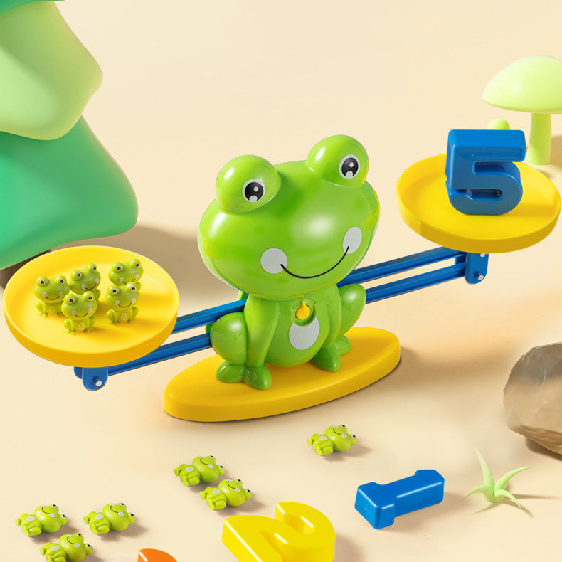 Montessori Frog Math Scale For Baby
