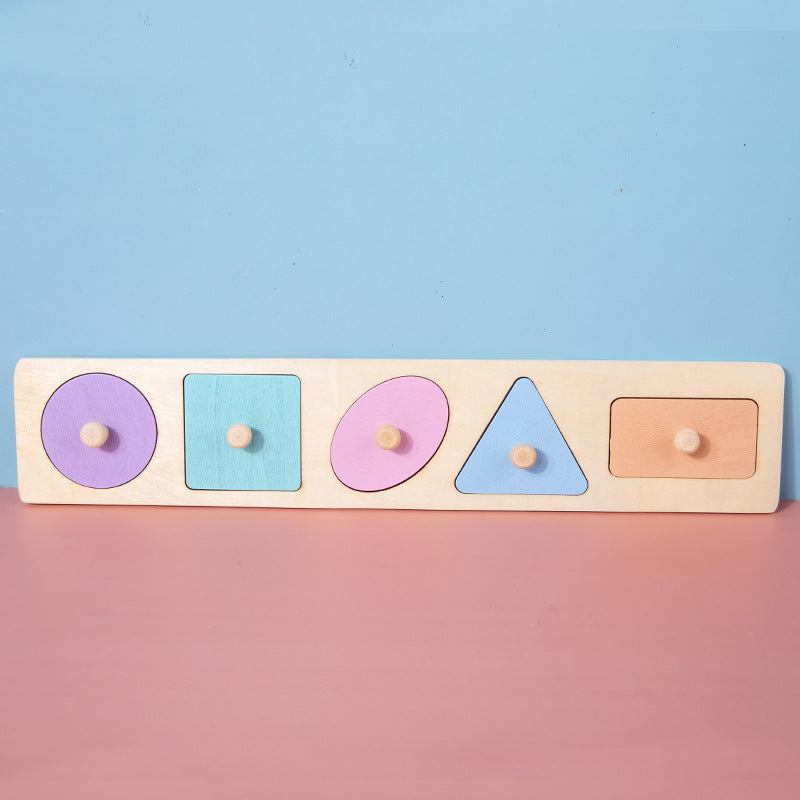 Wooden Magnetic Shape Educational Puzzle